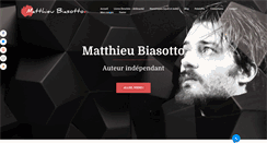 Desktop Screenshot of matthieubiasotto.com